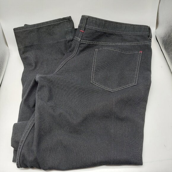 McDonald's Employee Uniform Pants Size 44 Straight Leg Dark Blue Workwear - Picture 1 of 10